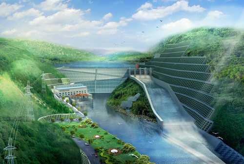 下陆老挝南塔河1号水电站项目